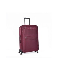 Υφασμάτινη Βαλίτσα Ταξιδίου 62x36x21cm σε Μπορντό – Luggage